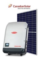 Täydellisen 3-vaiheisen Scanoffice Premium 7,2 kWp Fronius aurinkosähköjärjestelmän avulla säästät luontoa ja rahaa
