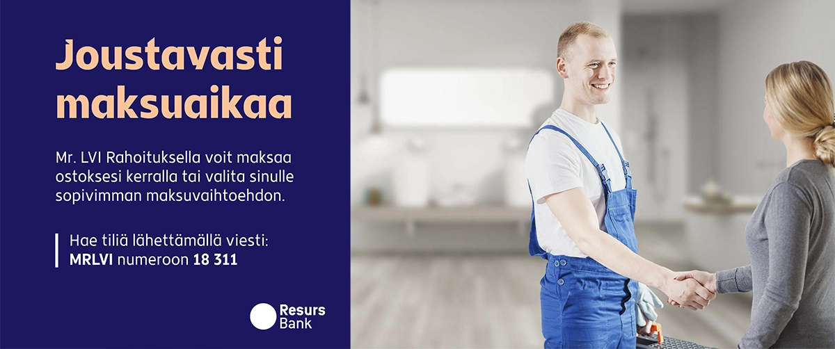 Käyttäessäsi Mr. LVI Rahoitusta saat ostoksille 30–60 päivää korotonta ja kulutonta maksuaikaa.