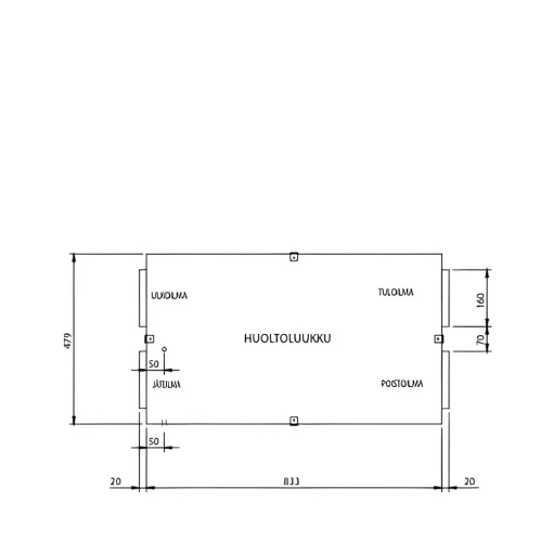 Ilmanvaihtokone Enervent LTR-3 eWind E, tuotenro: 7935814