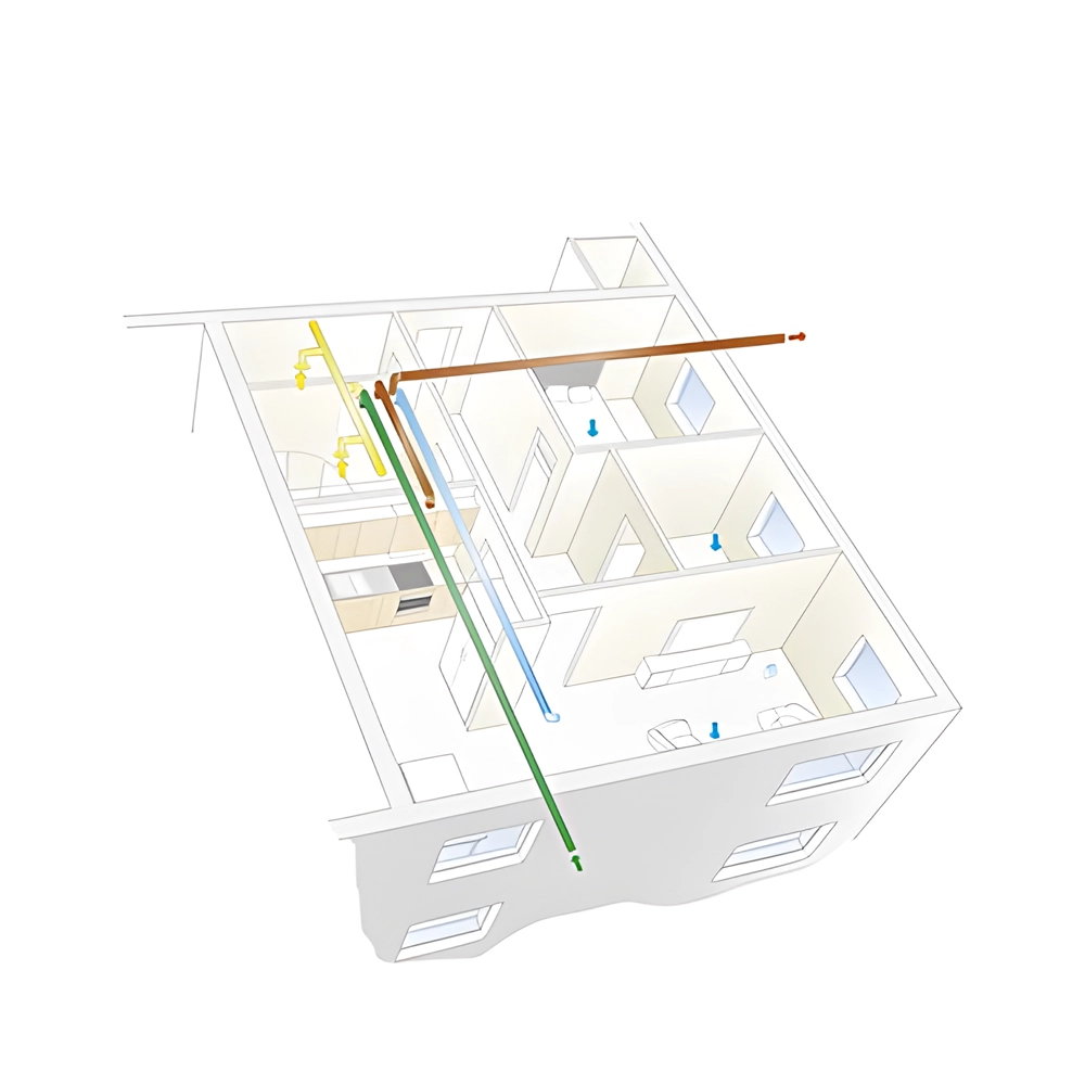 Ilmanvaihtokone Swegon CASA R5 Smart L 800W RH, tuotenro: 7906851