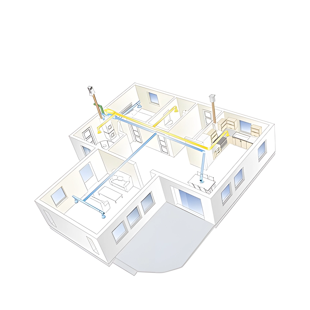Ilmanvaihtokone Swegon Casa W5 Smart WA-L RH, tuotenro: 7906862
