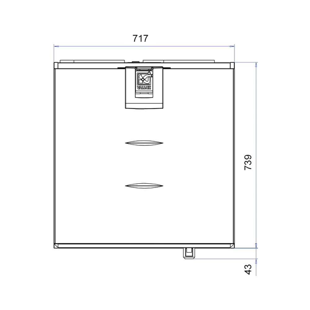Ilmanvaihtokone Vallox 145 MV L, tuotenro: 7912050