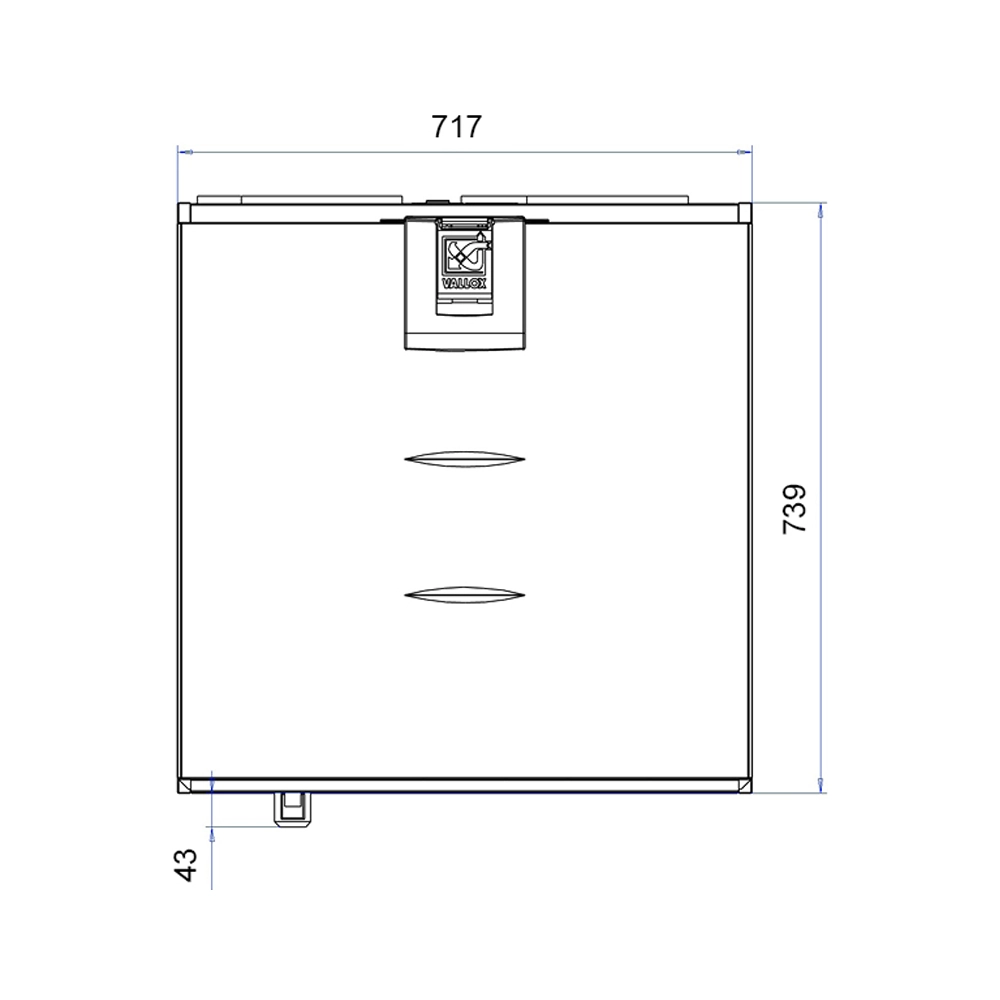 Ilmanvaihtokone Vallox 145 MV R, tuotenro: 7912049