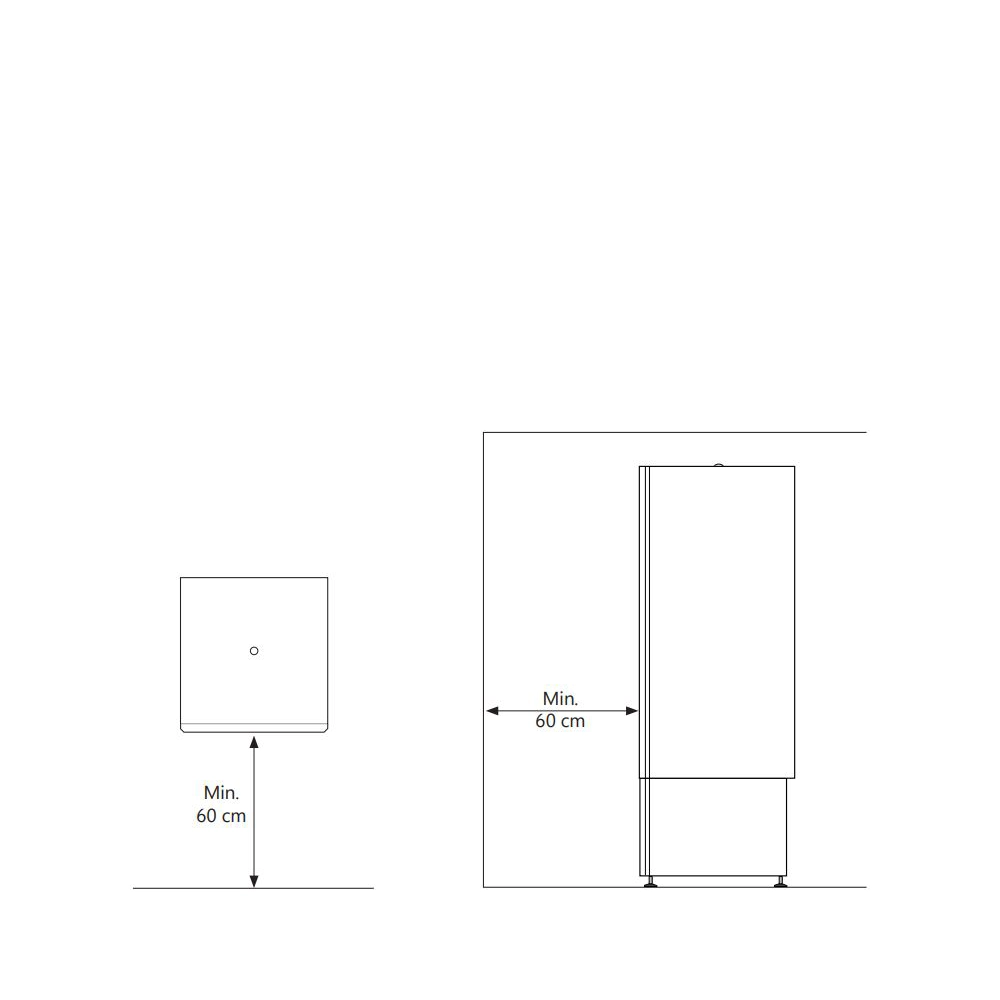 Lämminvesivaraaja Oso Cubix C300. Tuotenro: 5249437