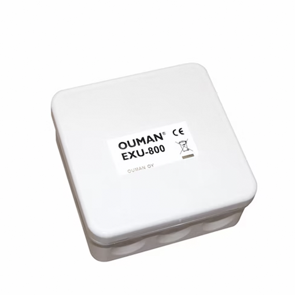 Ouman EXU-800 laajennusyksikkö EH-800 lämmönsäätimelle. Tuotenro: 4360527