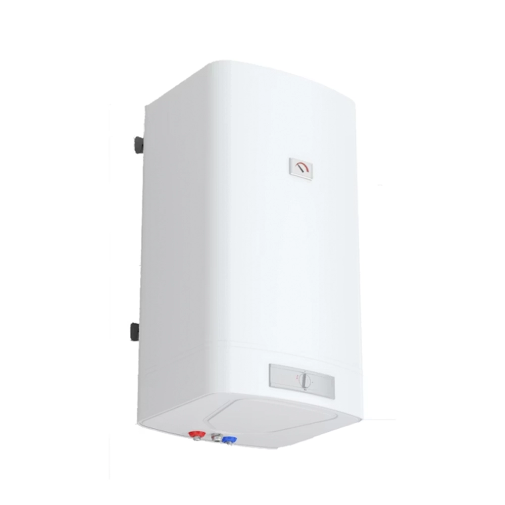 Opal SQ 100 L 1,65 kW lämminvesivaraaja, seinälle asennettava 100 litran vedenlämmitin emaloidulla terässäiliöllä. Tuotenro: ciq381