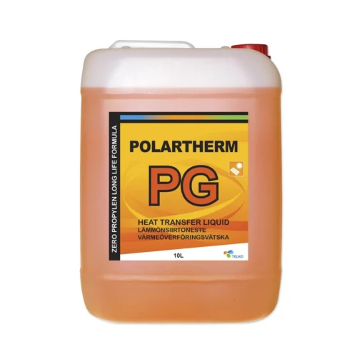 Polartherm PG 100% lämmönsiirtoneste 10L tiiviste propyleeniglykoli lämmitysjärjestelmiin